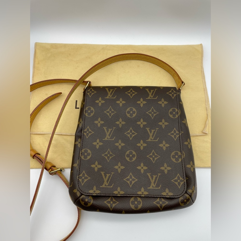 Louis Vuitton Brown Monogram Crossbody Bag